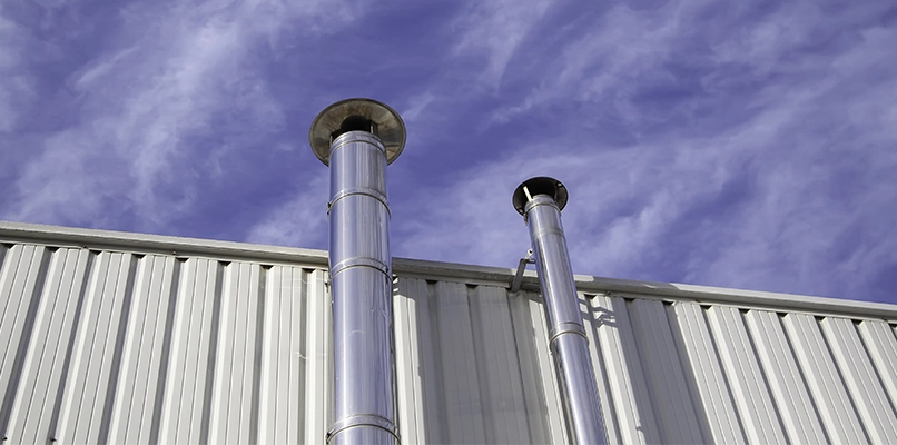 Industrial Chimney Stack